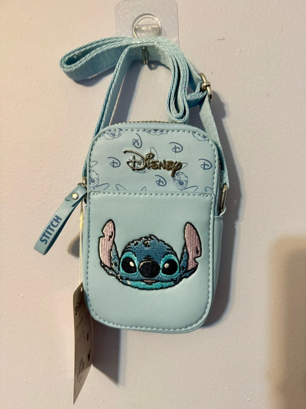 Primark Light Blue Disney Stitch Crossbody Bag